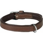 Flamingo Arizona Kožený obojek s pěnovou výplní – Zboží Mobilmania