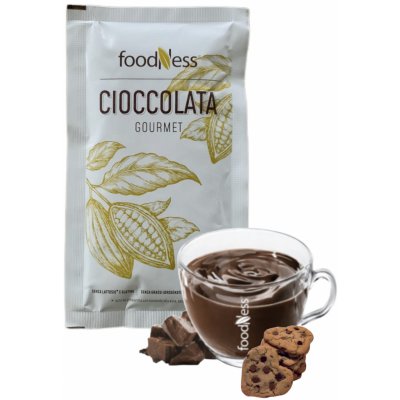 Foodness Horká čokoláda Gourmet Cookie 30 g – Zbozi.Blesk.cz