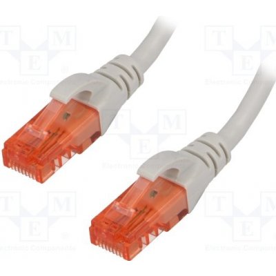 Digitus DK-1612-005 Ecoline Patch, UTP, CAT 6e, AWG 26/7, 0,5m, šedý – Hledejceny.cz