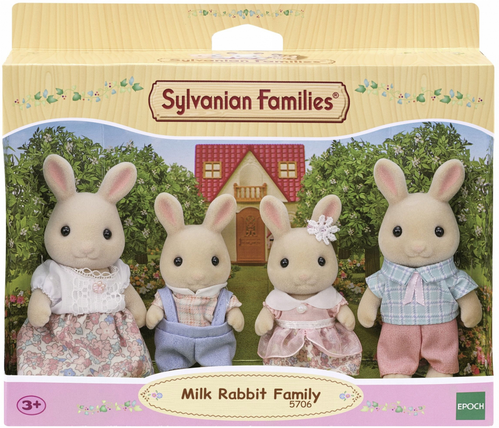 Sylvanian Families Rodina mléčných králíčků