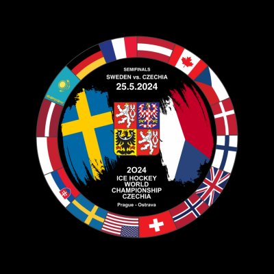Puk Ice Hockey World Championship Czechia MS 2024 Dueling 25.5.2024 Sweden vs. Czechia – Zboží Mobilmania