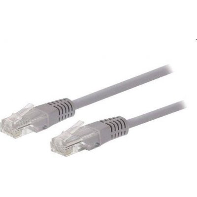 C-Tech CB-PP5-30 patch, Cat5e, UTP, 30m, šedý – Zboží Živě