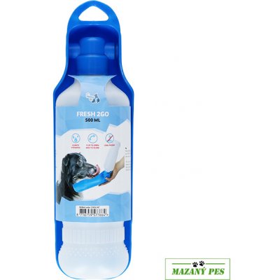 CoolPets Fresh 2GO cestovní láhev s miskou 0,5 l – Zboží Mobilmania