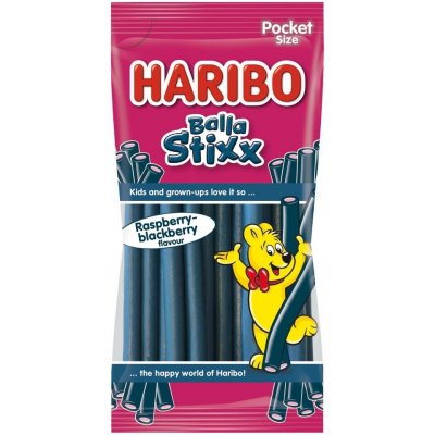 Haribo balla stixx raspberry+blackberry 80 g – Hledejceny.cz