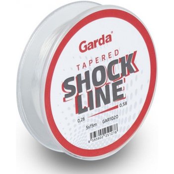 Garda Šňůra Shock Line 5x15m 0,26-0,58mm