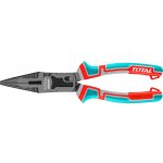 TOTAL Kleště půlkulaté přímé převodové, 215mm, industrial – Zboží Dáma