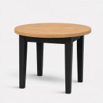 Stima Kulatý stůl FIT II. 110 cm dub hickory přírodní h3730 bílá – Hledejceny.cz