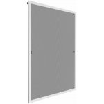 tectake 401204 sítě proti hmyzu s hliníkovým rámem do oken - 80 x 100 cm,bílá – Sleviste.cz