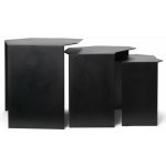 Ferm Living Shard Cluster black 3 ks – Sleviste.cz