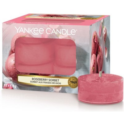 Yankee Candle Roseberry Sorbet 12 x 9,8 g – Zbozi.Blesk.cz