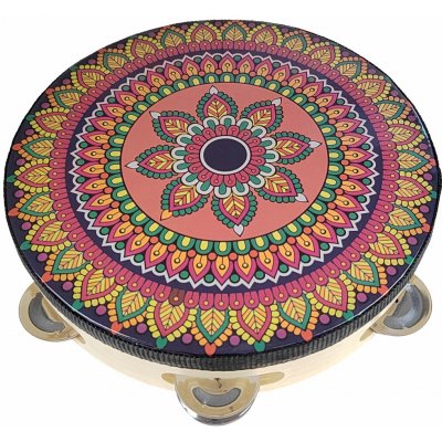 Authentic Tamburína Mandala s blánou 25cm – Zboží Dáma