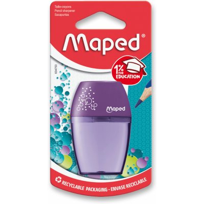 Maped Shaker 634753 ořezávátko se zásobníkem - 1 otvor – Hledejceny.cz