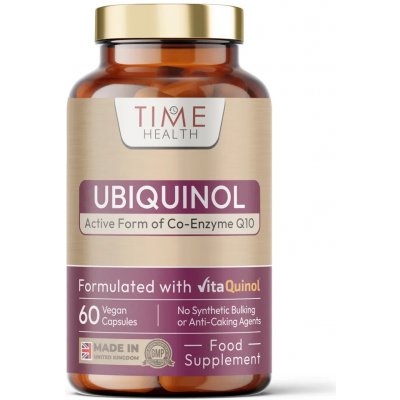 Time Health Ubiquinol Active CoQ10 VitaQuinol 200 mg 60 kapslí – Hledejceny.cz