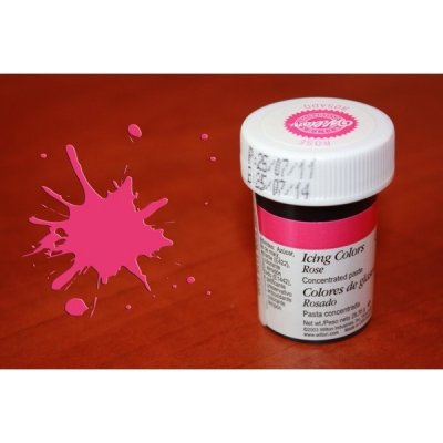 Wilton gelová barva Rose tmavá růžová 28 g – Zboží Dáma