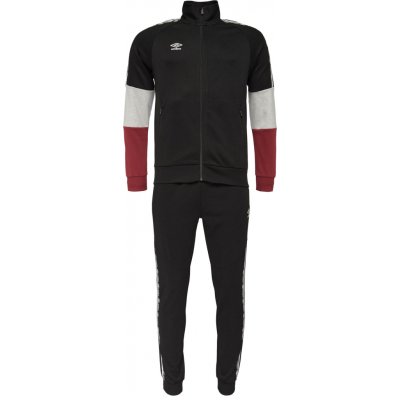 Umbro Tylar černé bílé vínové – Zboží Mobilmania