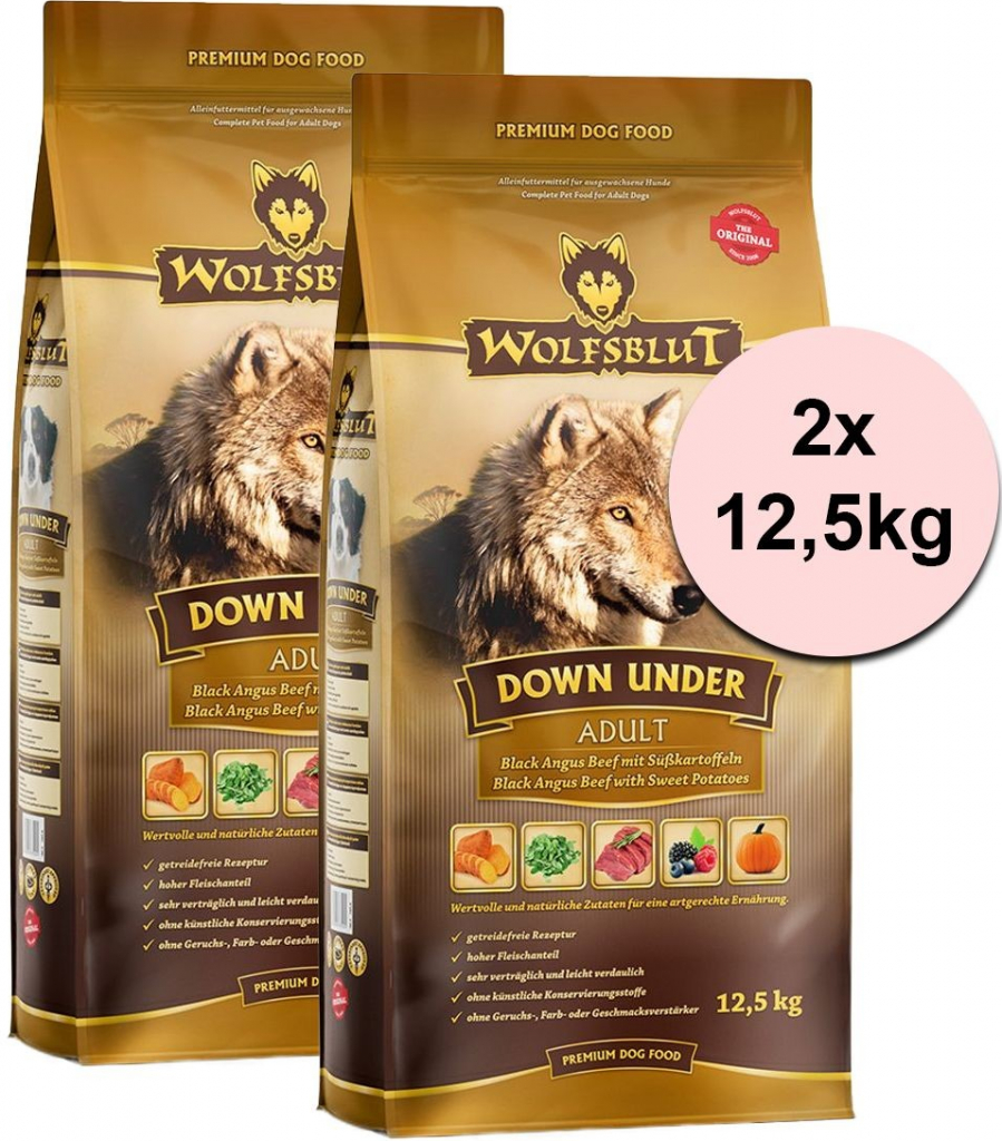 Wolfsblut Down Under Adult 2 x 12,5 kg