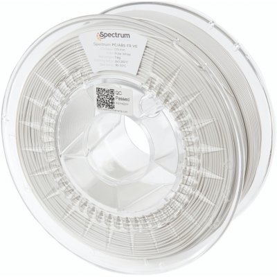 Spectrum PC/ABS FR V0, 1,75mm, 1000g, 81012, WHITE – Zboží Živě