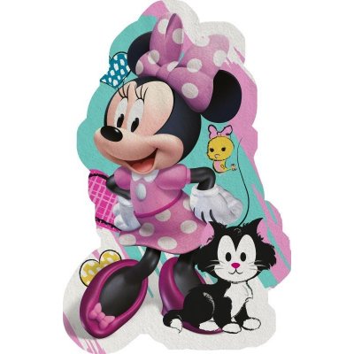 EUROSWAN Tvarovaná Micro osuška Minnie hearts 80 x 120 cm – Zboží Mobilmania