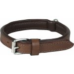 Flamingo Arizona Kožený obojek s pěnovou výplní – Zboží Mobilmania