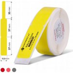 Niimbot štítky na kabely RXL 12,5x109mm pro D11 a D110 žluté, 65ks – Zboží Dáma