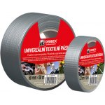 DEN BRAVEN Univerzální textilní páska 50 mm x 50 m stříbrná – Zboží Mobilmania