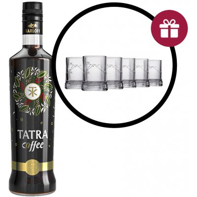 Tatranská káva liqueur 30% 0,7 l (holá láhev) – Zboží Dáma