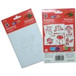 Papírové šablony sada J Podzim – Zboží Dáma