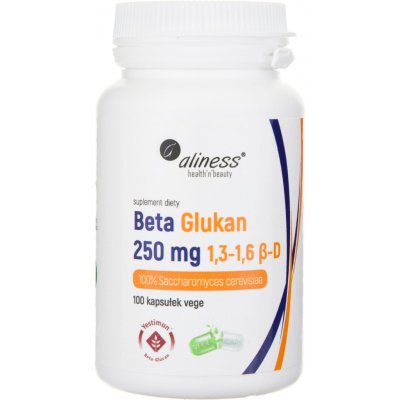 Aliness Beta glukan 1,3-1,6 β-D 250 mg 100 veg. kapslí – Hledejceny.cz