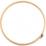 Vyšívací kruh bambusový extra velký Ø33; 35,5; 40 cm 1 Ø33 cm bambus světlý 1 ks – Zboží Dáma