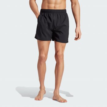 adidas plavecké šortky Solid CLX Short-Length černo žluté