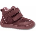 Protetika dívčí celoroční boty s membránou Barefoot BANET Bordo červená – Zboží Dáma