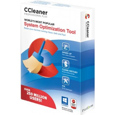 CCleaner Professional Plus 3 zařízení, 3 roky, cpp.3.36m – Zboží Živě