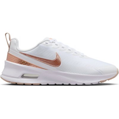 Nike Air Max Nuaxis W white/metallic red bronze/sandblack bílá – Zboží Dáma