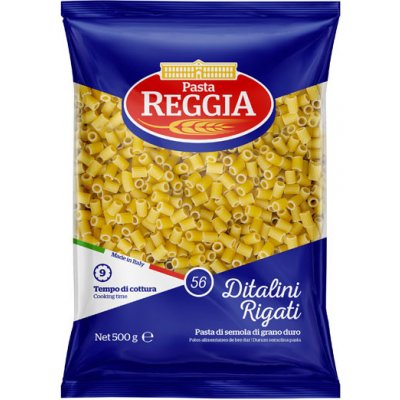 Trubky malé (Ditalini rigati) Reggia 0,5 kg