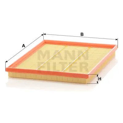 MANN FILTER Vzduchový filtr C 3167/1 – Hledejceny.cz