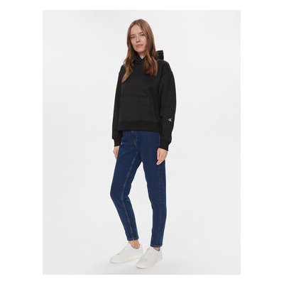 Calvin Klein Jeans mikina Back Bold Monologo Hoodie J20J222895 Černá