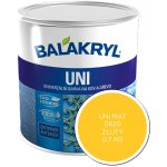 Balakryl Uni mat 0,7 kg žlutý – Hledejceny.cz