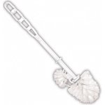 Orion Kartáč WC s okrajovým čističem DUAL 35x7,5cm – Zboží Mobilmania