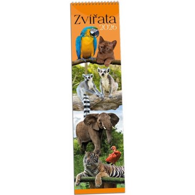 Nástěnný vázankový/kravata ARIA Zvířata 2026 – Sleviste.cz