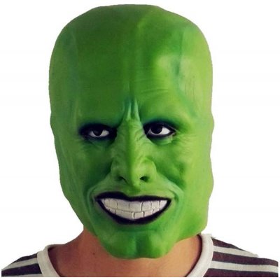 Maska na obličej zelená z filmu MASK