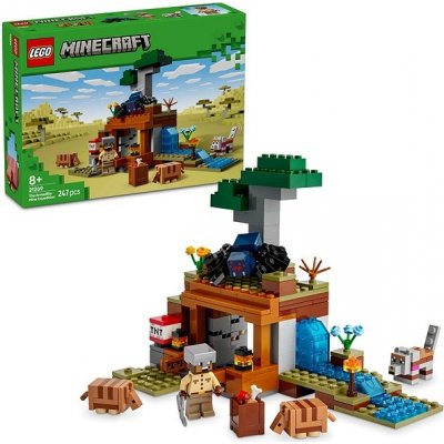 LEGO® Minecraft 21269 Výprava do dolu a pásovec – Zboží Živě