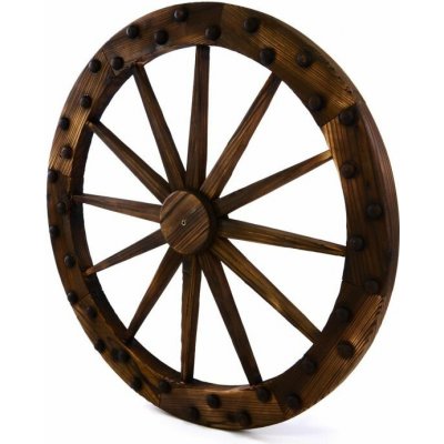 Garthen 2661 Dekorativní dřevěné kolo – Zboží Mobilmania