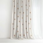 Goldea vánoční bavlněný závěs - perníčky s proužky 220x150 cm – Hledejceny.cz