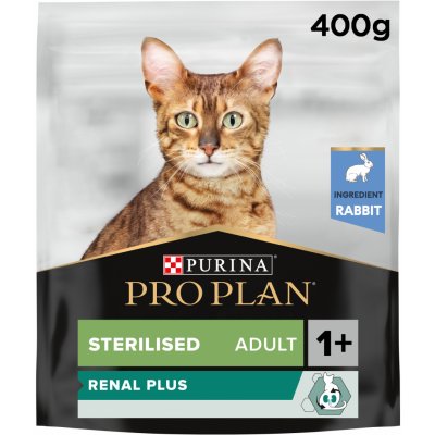 Pro Plan Cat Renal Plus Sterilised králík 0,4 kg – Zboží Mobilmania