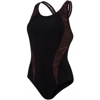 Speedo Allover Panel Laneback black/Chocolate/Coco