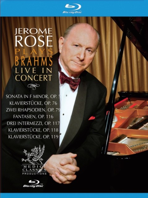 Jerome Rose: Brahms Live in Concert BD