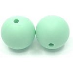 Silikonový korálek 11mm mint BJ – Zboží Mobilmania