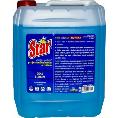 Star na okna s leskem neutrální 5 l – Zbozi.Blesk.cz