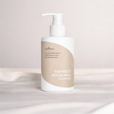 Isntree Yam Root Vegan Milk Cleanser Zklidňující odličovací mléko 220 ml – Hledejceny.cz