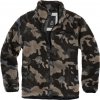 Pánská bunda Brandit Teddy fleece jacket Dark camo